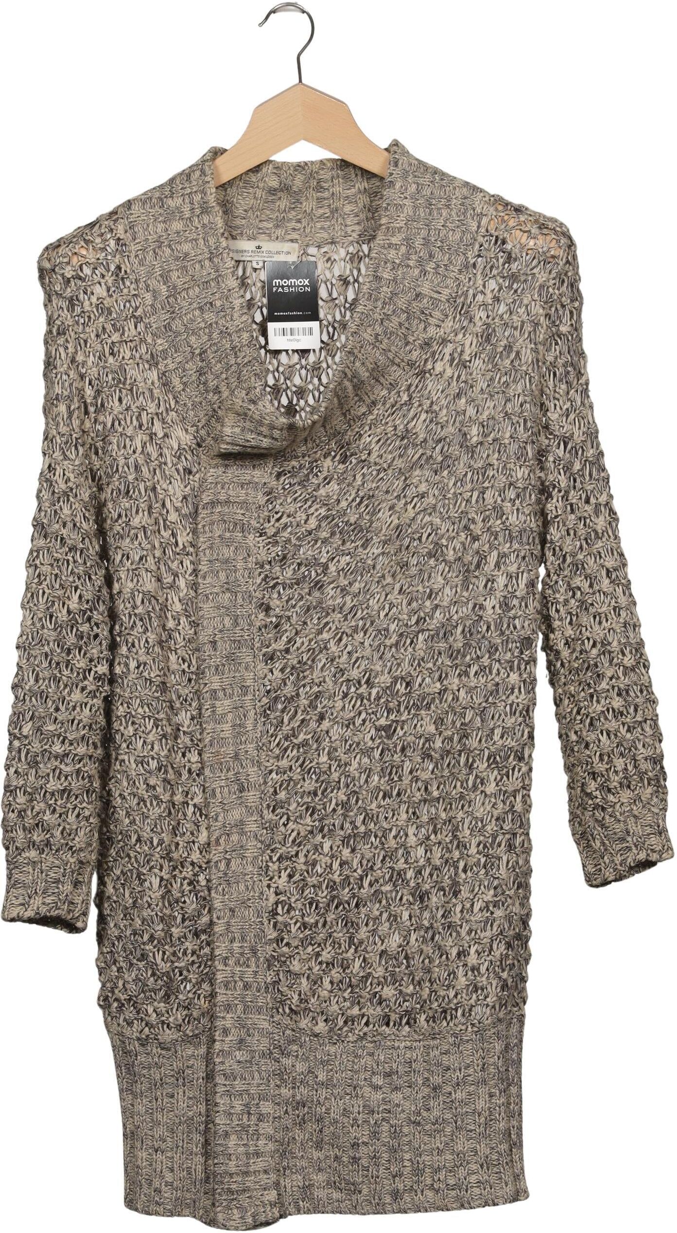 Designers Remix Damen Strickjacke, Beige, Gr. S, Synthetik / Wolle / Mohair - Second Hand