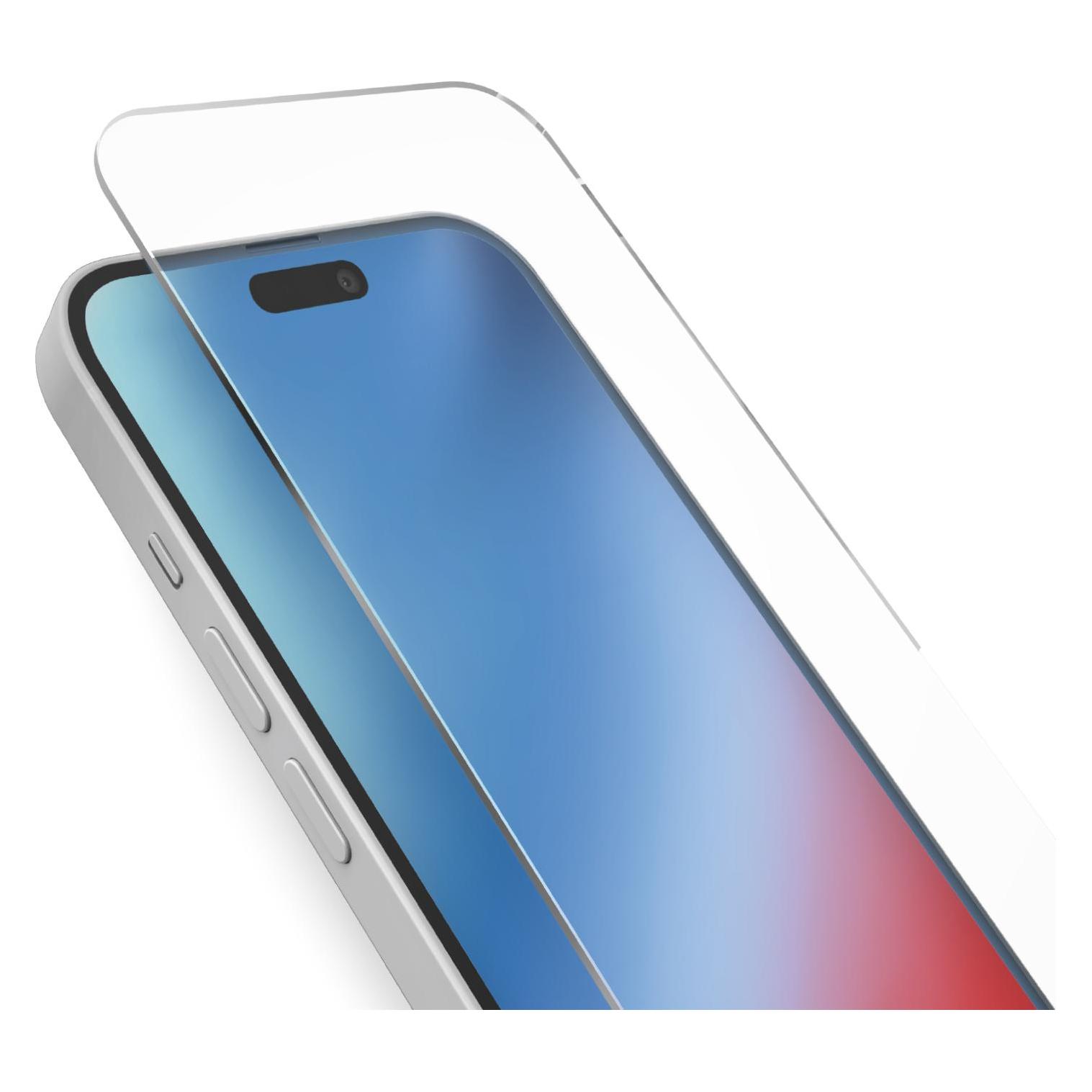 SBS Glas-Displayschutz für iPhone 15 Plus/16 Plus (1 Stk., Apple iPhone 15 Plus, Apple iPhone 16 Plus) (TESCRGLIP1667)