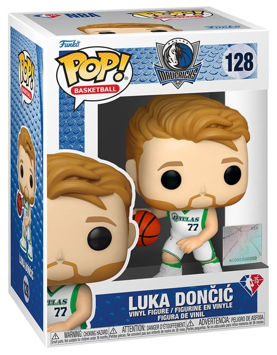 Funko Pop! NBA Mavericks Luka Dončić 128 Vinyl figuur