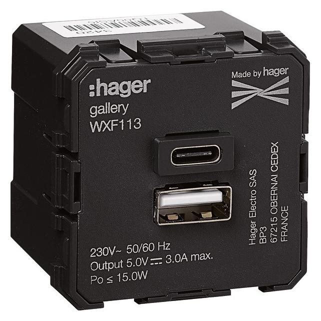 Tehalit USB-Ladegerät (2 Ports) (WXF113)