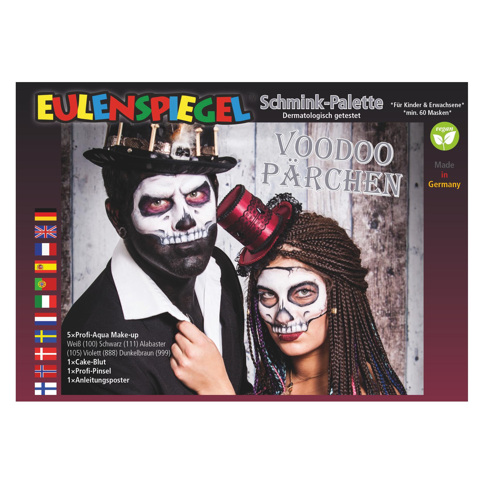 Eulenspiegel Make Up Set Voodoo (4028362206379)