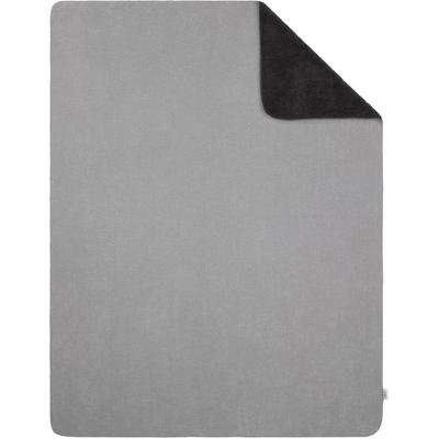 Wohndecke S.OLIVER "s.Oliver Lounge Decke", grau, B:150cm L:200cm, Polyester, Wohndecken, Wohndecke, trendige Doubleface-Optik