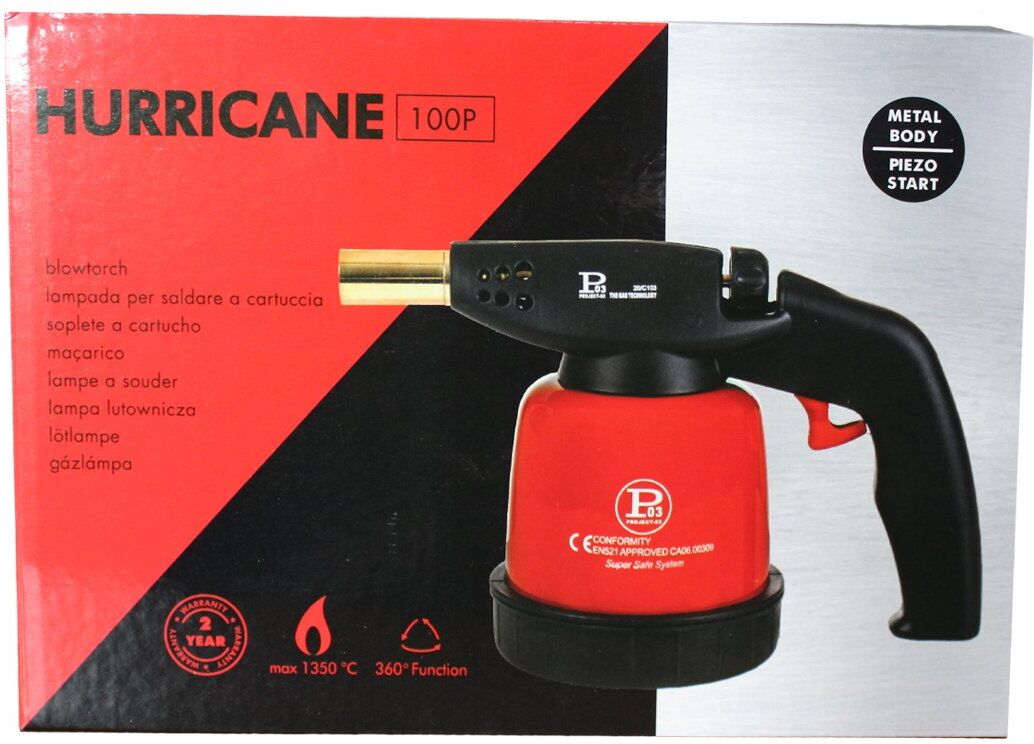 Pro-Ject Saldatore a gas Project 03 HURRICANE100P