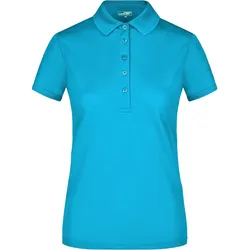 Damen Funktions Polo-Shirt "JN574" - XXL - turquoise