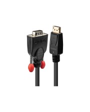 Lindy DisplayPort VGA Schwarz Kabelschnittstellen-/adapter Konverterkabel DisplayPort/VGA 2m (41942)