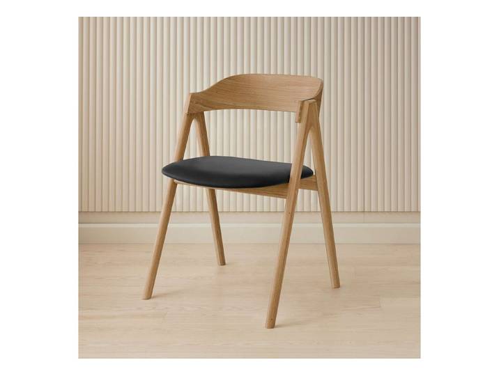 Hammel Furniture Stuhl Mette by Hammel (1 St), Massivholz, gepolsterte Sitzfläche, versch. Farbvarianten