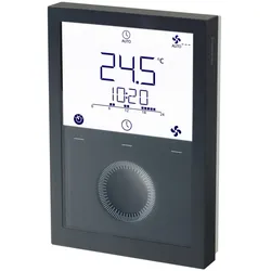Siemens Dig.Industr. Raumthermostat schwarz RDG200T/BK