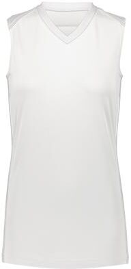 Augusta Sportswear 1687 Athletic Women's Rover Jersey T-Shirt in White size Small   Polyester
