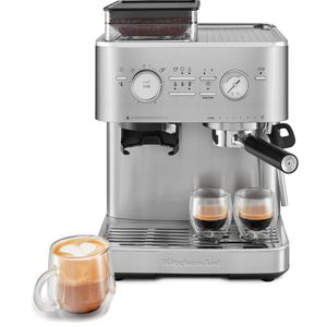 KitchenAid Espressomaschine 5KES6551ESX, mit Milchaufschäumer, 2,5 Liter, silber