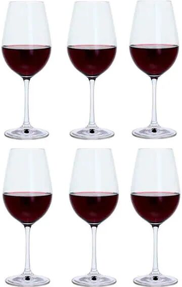 Dartington Six Set Of 6 Red Wine Glasses