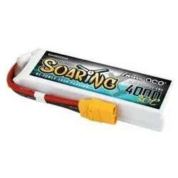 Gens Ace G-Tech Soaring 4000mAh 11.1V 30C 3S1P Lipo Battery (4000 mAh, 11.10 V)