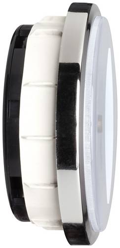 TFA Dostmann 60.3543.02 Funk Funkuhr 90mm x 36mm Chrom (glänzend) zum Einbau