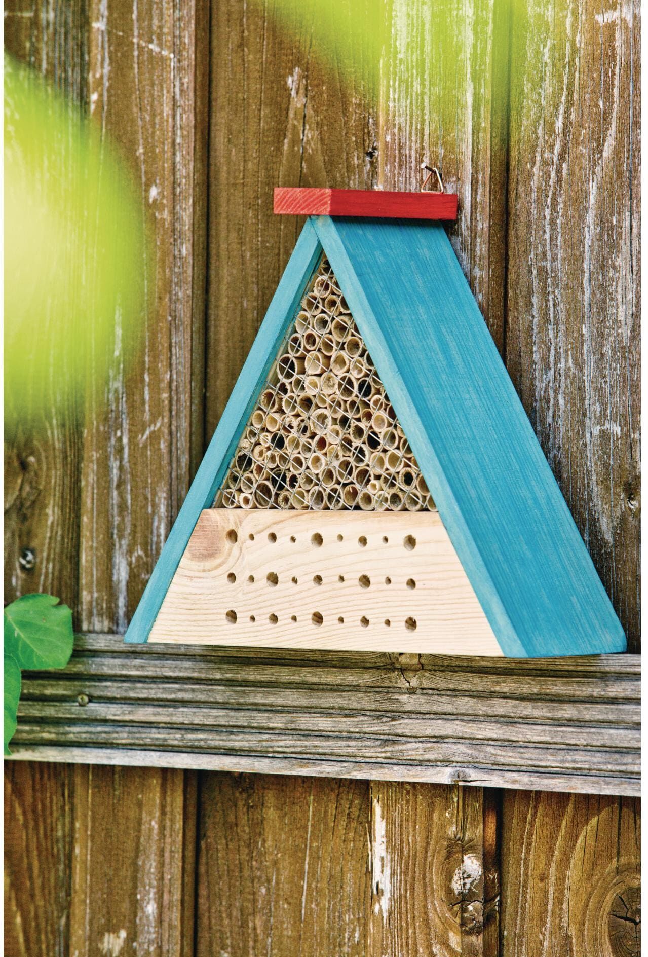 Insektenhotel WINDHAGER "BEE for Kids", beige (natur), B:23cm H:26,5cm T:9,5cm, Insektenhotels, Insektenhotel natur Einheitsgröße