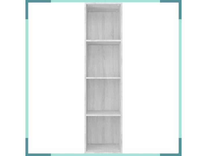 Bibliothèque / Meuble TV - 815247 - Sonoma gris - Bois d'ingénierie - 36x30x143 cm
