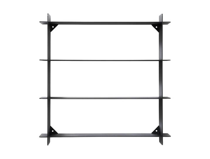 Andersen Furniture Étagère murale Division Black steel, 45x45x10 cm