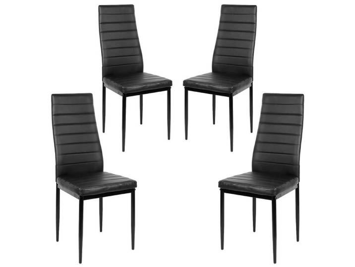 Amiremplie Chaises de Salle à Manger Lot de 4 Chaise Salle a Manger noir