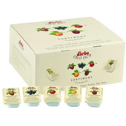 d'arbo Konfitüren-Portionsbecher »Sortiment Fruchtaufstrich-Mix« 100 x 25 g