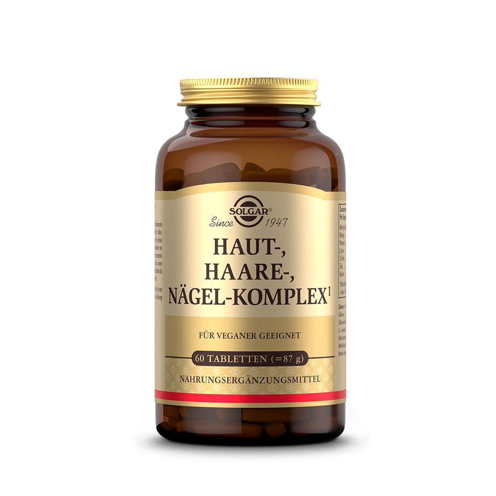 Solgar Haut Haare Nägel Komplex Tabletten 60 St