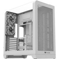 View 390 Air Snow White, Tower-Gehäuse weiß, Tempered Glass