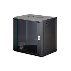 Digitus DN-37109 19 Zoll Netzwerkschrank 12 HE Schwarz, Schwarz (RAL 9005)