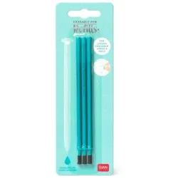Legami Ersatzmine für Gelstift - türkis (3er Set)