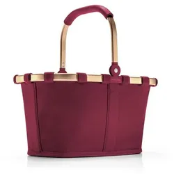 reisenthel Einkaufskorb Carrybag XS Polyester Dark Ruby Gold