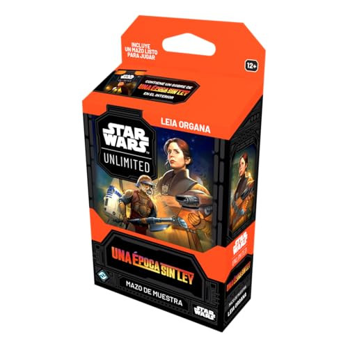 Asmodee FFG Star Wars Unlimited Verzamelkaartspel Leia Organa Modeldek Spaanse Versie
