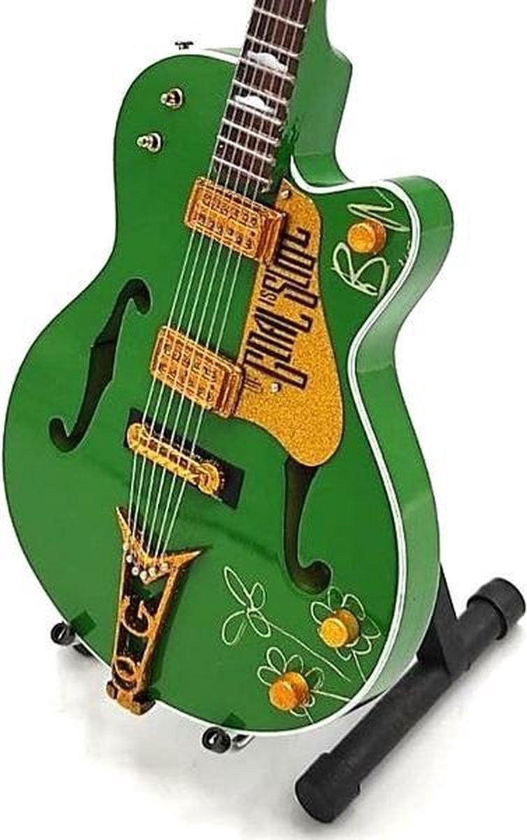 Miniatuur replica Gretsch G6136I Irish Falcon gitaar - Bono - U2