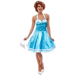 Rock'n'Roll-Kleid "Fifties", türkis