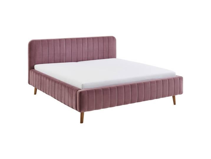 Xora Polsterbett, Flieder, Holz, Esche, massiv, 180x200 cm, Schlafzimmer, Betten, Polsterbetten
