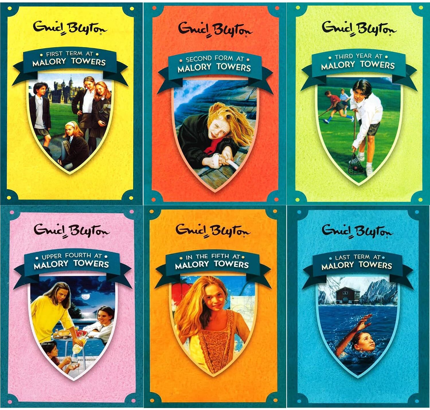 Egmont The Malory Towers Collection by Enid Blyton – Books 1–6: Classic School Stories for Young Readers