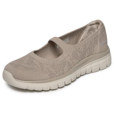 Skechers "GRACEFUL" Freizeitschuh, Schlupfschuh, Slipper mit Stretch-Fit