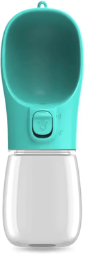 Uplift Curations Outdoor Portable Dog Water Bottle With Leakproof Dog Water Dispenser For Small, Large Dogs And Cats turquoise 550ml