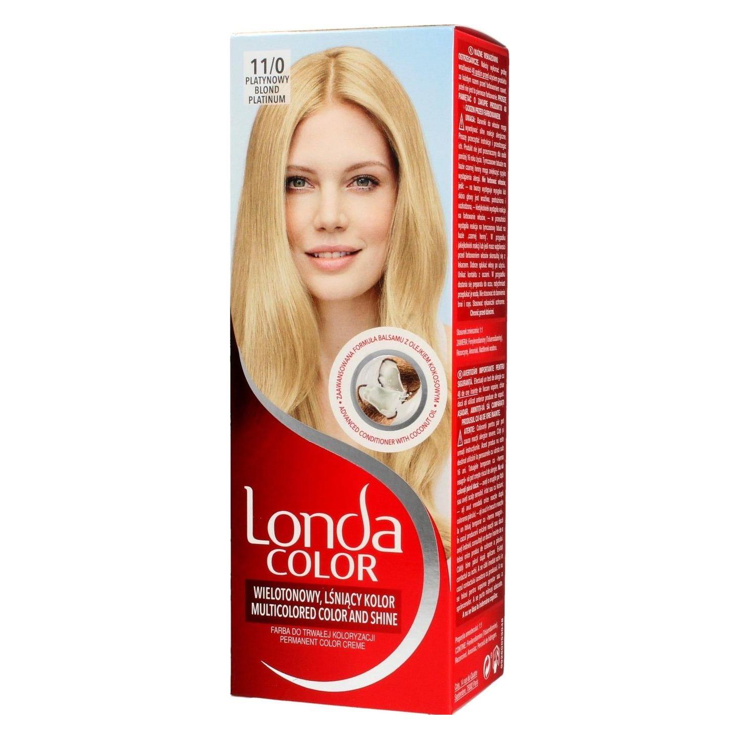 Londa Londacolor Creme Hair Color No. 11/0 Platinum Blonde 1p (Platinblond) (542110)