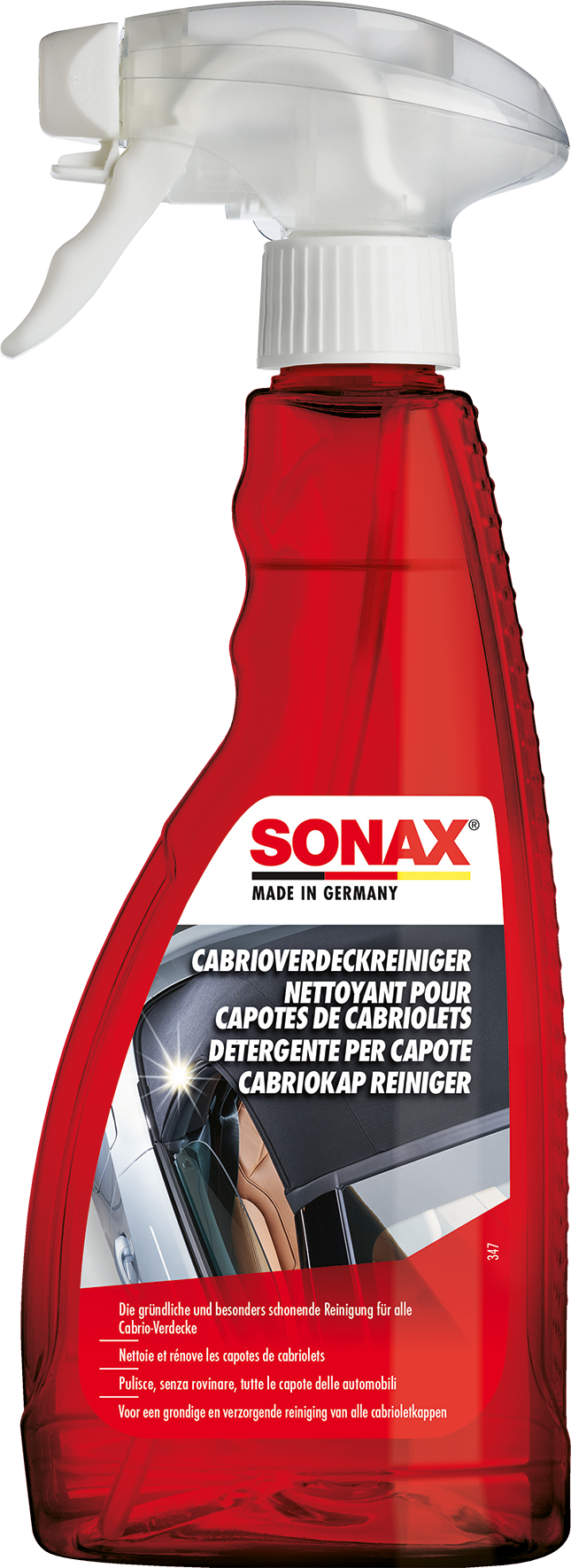 Sonax Verdeck-/textilimprägnierung Cabrioverdeckreiniger [500 Ml] 03092000 0.5l