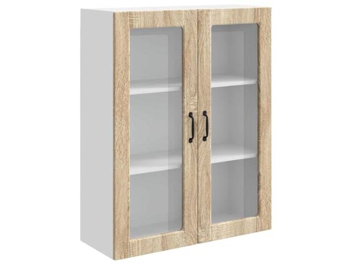 IBUQDDV Küchenschrank Kalmar Sonoma-Eiche 80 x 31 x 100 cm Holzwerkstoff Stabiler Rahmen, glatte Oberfläche, schneller Einbau, maximale Aufbewahrung, Innenbereich Küche