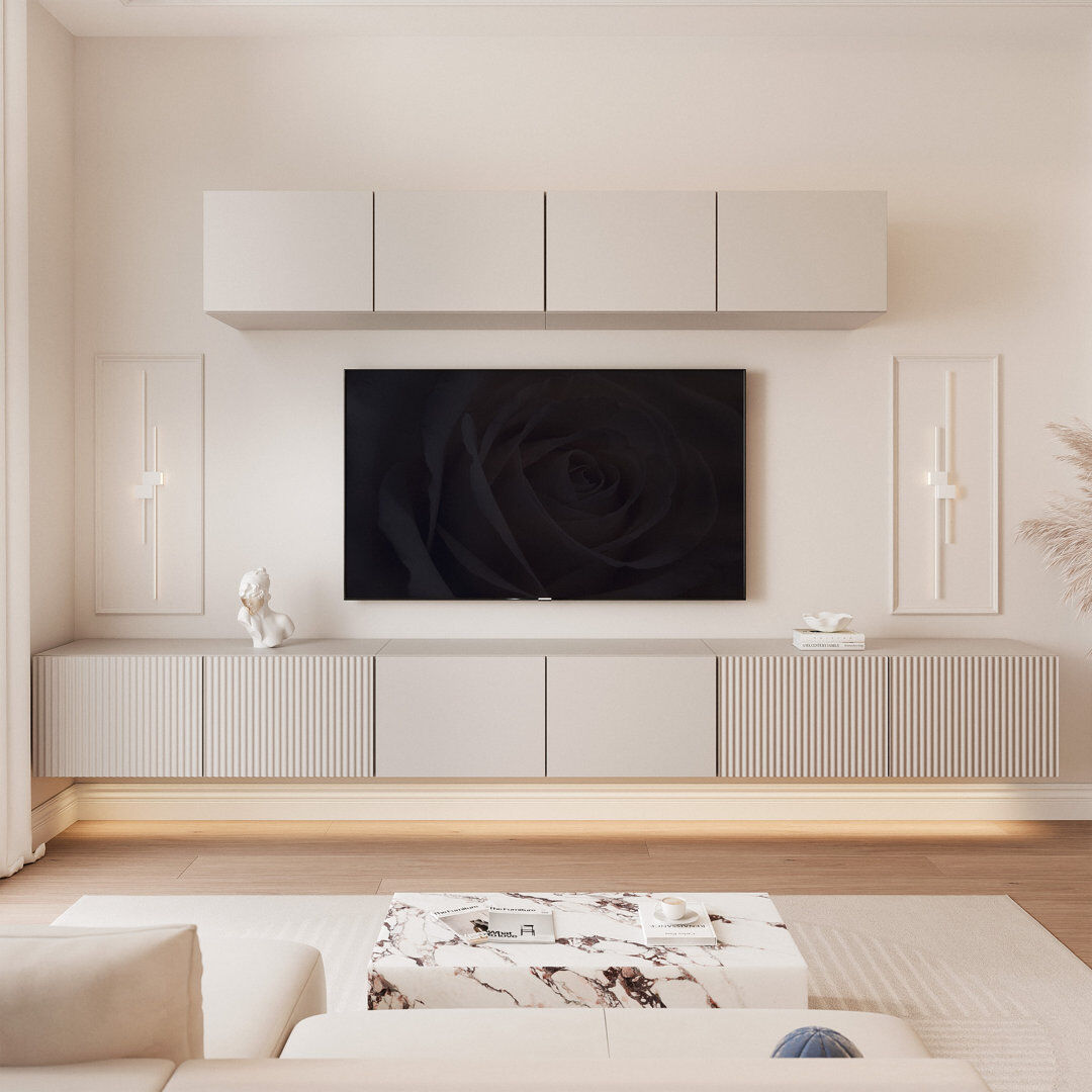 Metro TV Stand for TVs up to 88" KASCHMIRE 88"