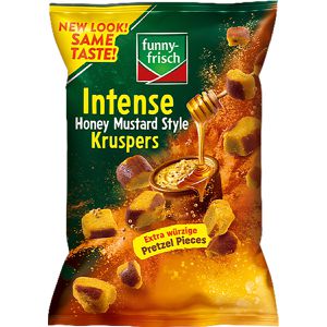 funny-frisch Cracker Intense Kruspers, Honey Mustard Style, 120 g