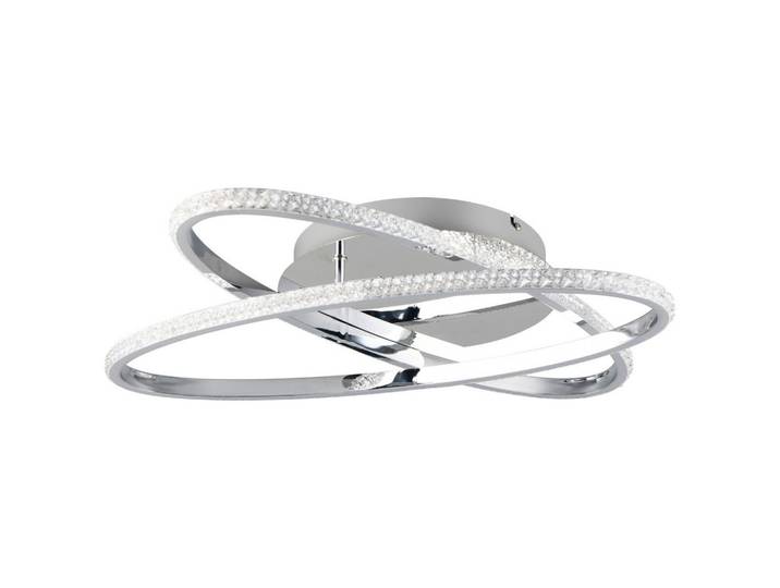 LED-Deckenleucte Lane Chromfarbe max. 27 Watt