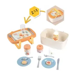 Smoby Winnie Puuh 2-in-1 Picknickkorb Spielset