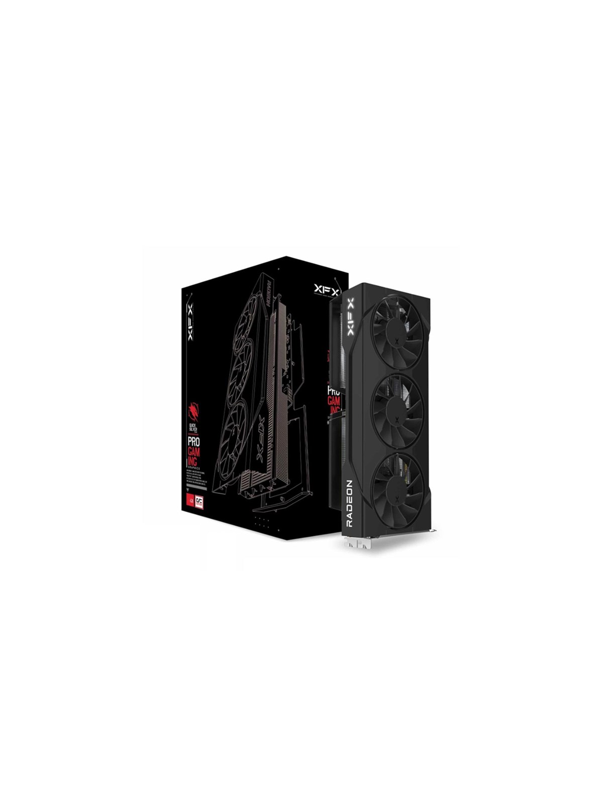 XFX Radeon RX 9060 XT GAMING - 16GB GDDR6 RAM - Grafikkarte