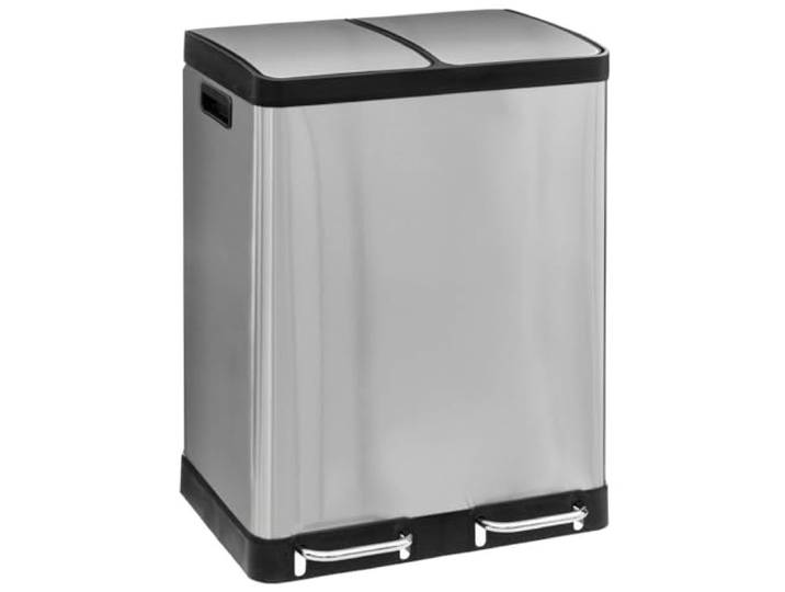 5 five simply smart 5five - metall-treteimer 2x30l ariane edelstahl