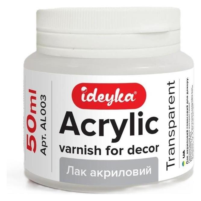 Ideyka Glänzender Acryllack zur Dekoration 50ml (50 ml) (57317849)