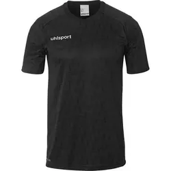 UHLSPORT Trainings-T-Shirt Division 28 Kids, Größe 140 in Schwarz Schwarz