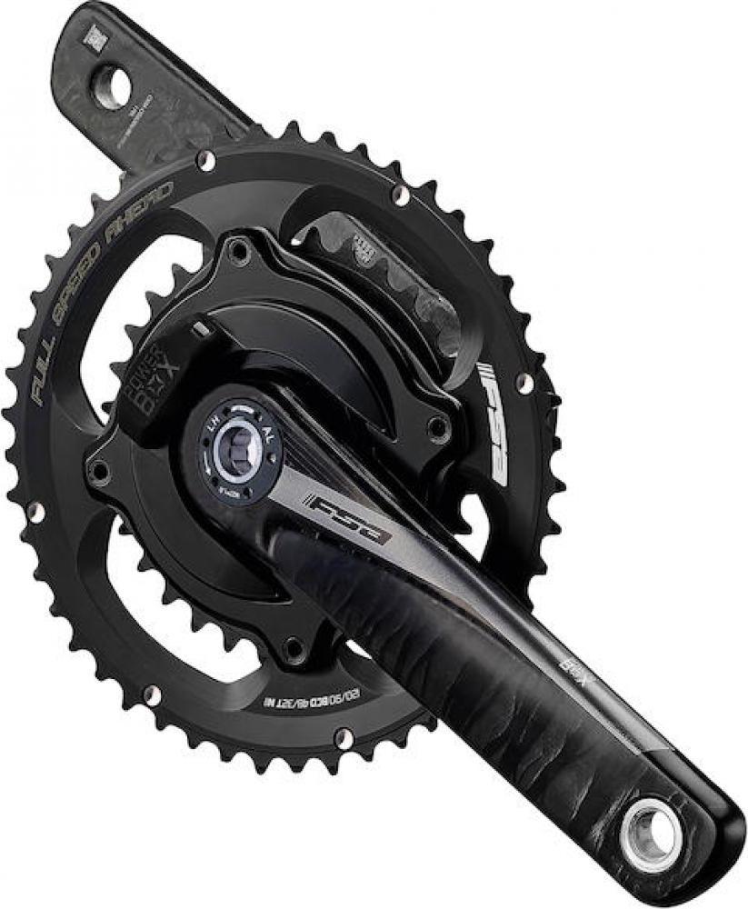 FSA Leistungsmesskurbel Powerbox Road Carbon Supercompact 175 mm Schwarz - pr...