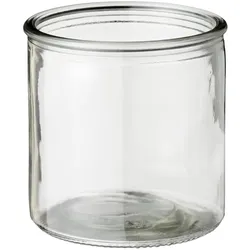 IB Laursen Hannah Glastopf Zylinderform, 10 cm Ø: 10 cm