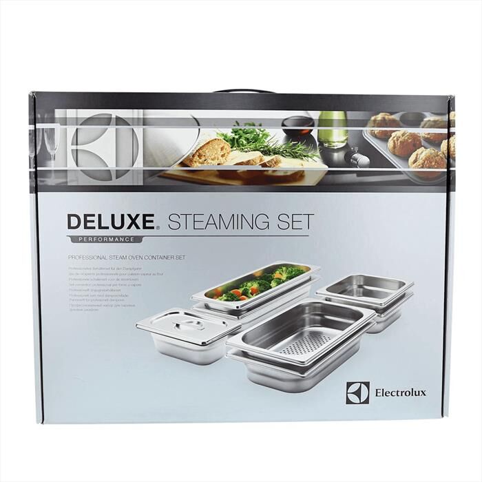 Electrolux Pkks8 Set In Acciaio Per Cottura