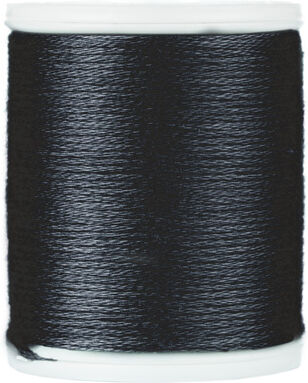 Original buttinette Sticktwist, schwarz