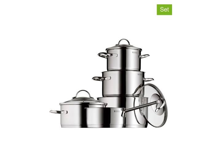 WMF 9tlg. Edelstahl-Kochgeschirr-Set Provence Plus