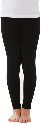 Thermo-Leggings für Kinder, schwarz